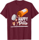 Happy Pills Dog Lover Corgi Dog Owner Ideas Men Women T-Shirt - T-Shirt | Maroon