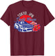 JDM Tokyo Japan Drift Race Car Tuning Retro Vintage Graphic T-Shirt - T-Shirt | Maroon