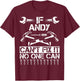 ANDY Fix It Funny Birthday Personalized Name Dad Gift T-Shirt - T-Shirt | Maroon