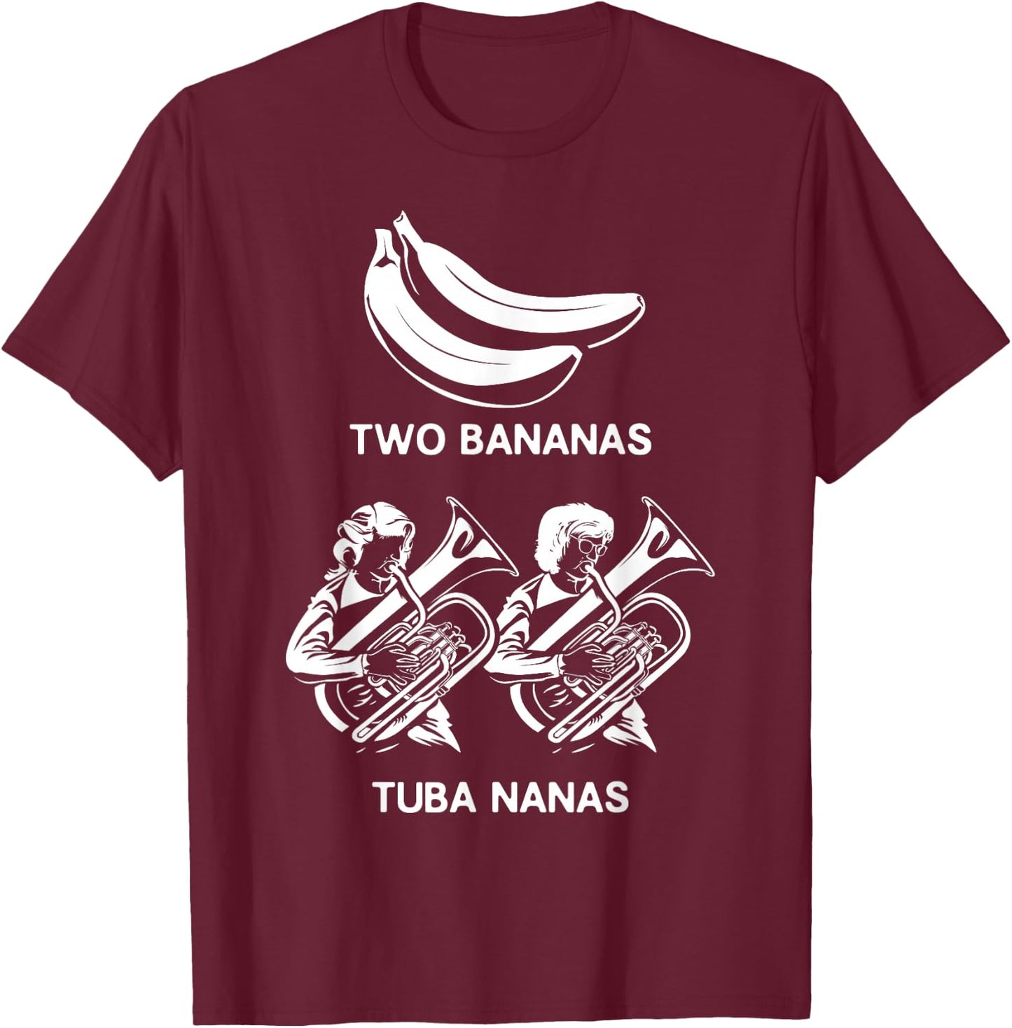 Tuba Player Tuba Jokes Musician Quotes Tubaist Marching Band T-Shirt - T-Shirt | Maroon
