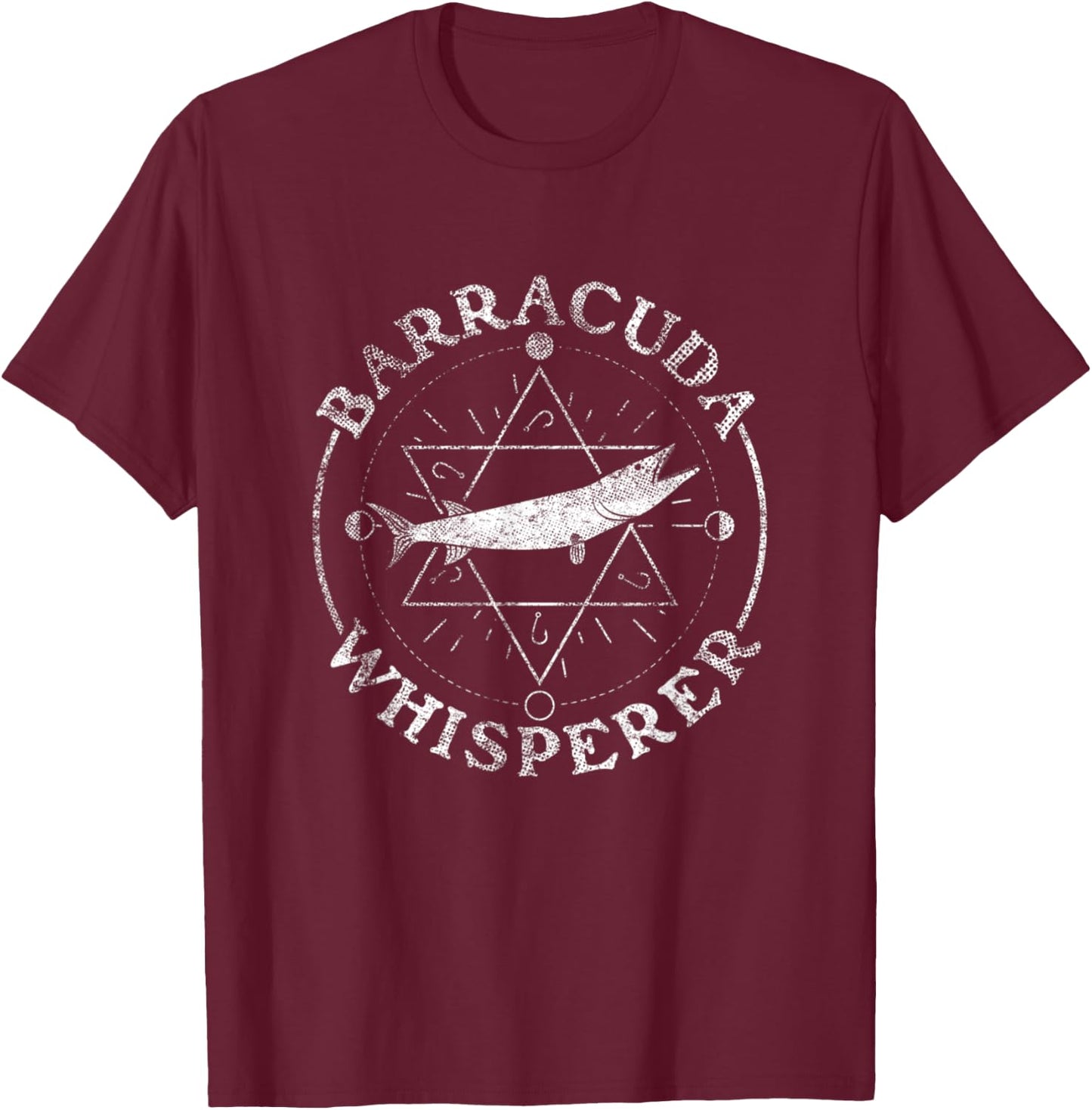 Baracuda Whisperer - Barracuda T-Shirt - T-Shirt | Maroon