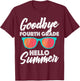 Fourth Grade Last Day of School Shirt - Teacher Gift Women Kids T-Shirt - T-Shirt | Maroon