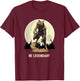 Werewolf Be Legendary Motivational Inspirational T-Shirt - T-Shirt | Maroon