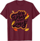 Fall for Jesus He Never Leaves Christian Faith Jesus Lover T-Shirt - T-Shirt | Maroon