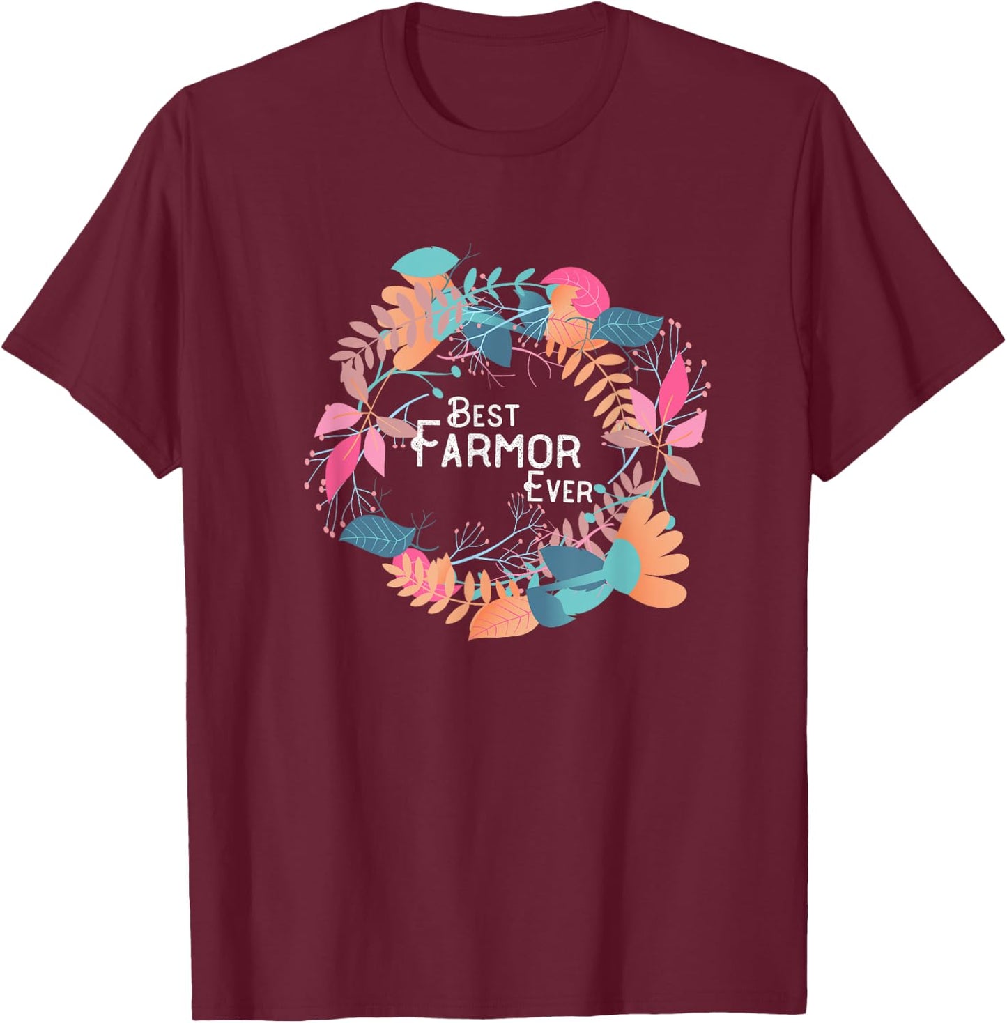 Danish Swedish Farmor Grandma T-Shirt - T-Shirt | Maroon