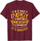 Science Day Biology Major Biologist Chemistry Laboratory T-Shirt - T-Shirt | Maroon