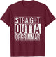 Straight Outta Orgrimmar Horde Gamer Vintage T-Shirt - T-Shirt | Maroon