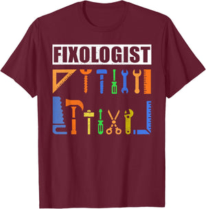 Cool Handyman Tools Art Women Woodworker Carpenter T-Shirt - T-Shirt | Maroon