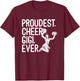 Proudest Cheer Gigi T-Shirt - T-Shirt | Maroon