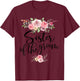 Sister Of The Groom Wedding Bridal Party T-Shirt - T-Shirt | Maroon