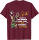God Blessed The Broken Road That Led Me Straight To You T-Shirt - T-Shirt | Maroon