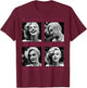 Marilyn Monroe Lady with Class Small T-Shirt - T-Shirt | Maroon