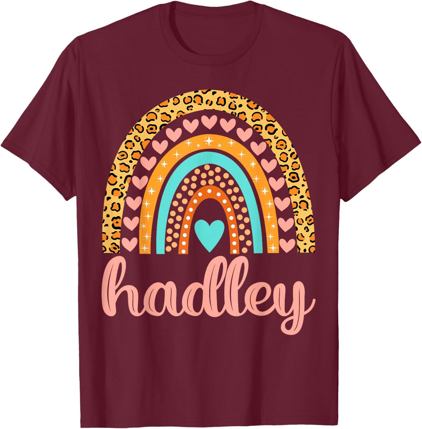 Hadley Hadley Name Birthday Shirt Gift T-Shirt - T-Shirt | Maroon