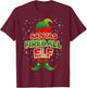 Fireball Elf Christmas Matching Costumes X-Mas T-Shirt - T-Shirt | Maroon