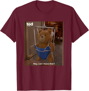 Ted TV Series Can I Have This T-Shirt - T-Shirt | Maroon