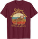 Retired Running Team Funny Marathon Runner Retirement Gift T-Shirt - T-Shirt | Maroon