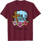 Leopard Cross He Is Risen Easter Jesus Religious Women T-Shirt - T-Shirt | Maroon