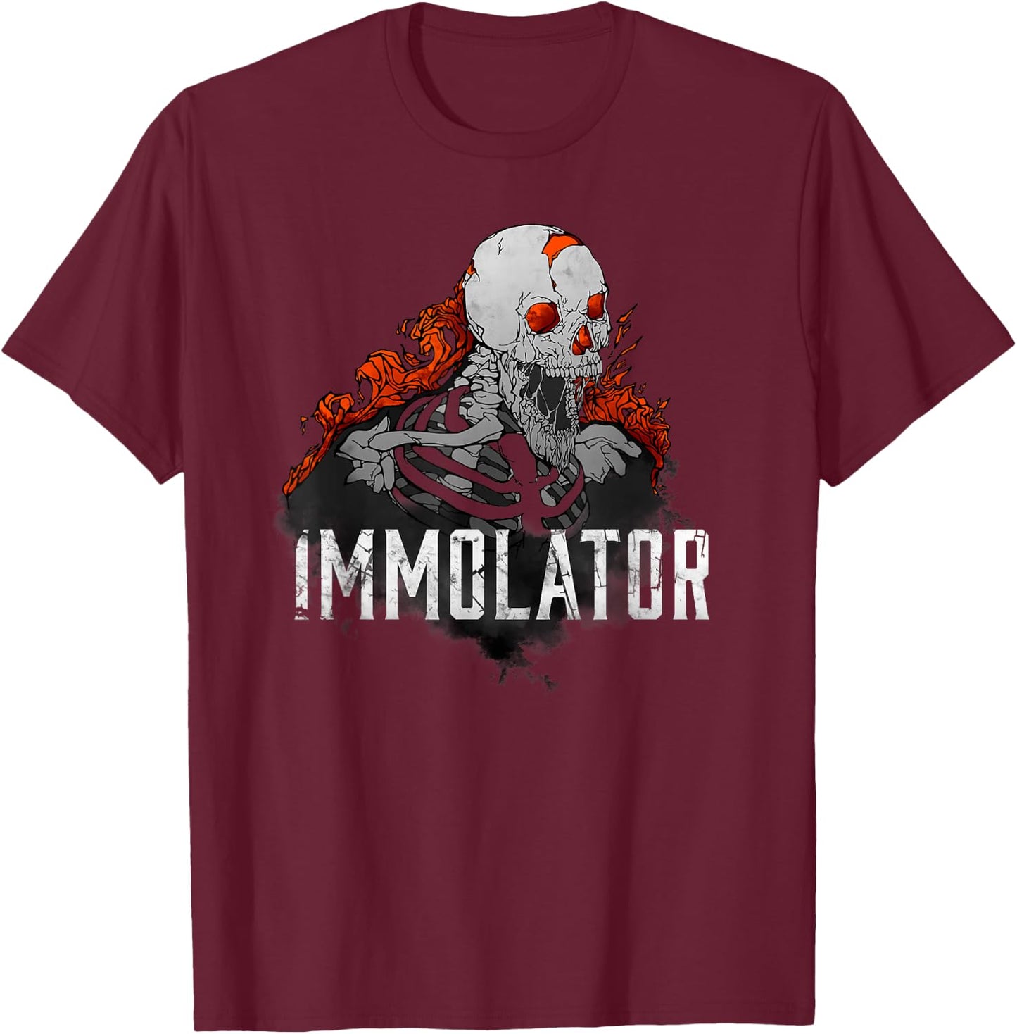 Hunt: Showdown Immolator T-Shirt - T-Shirt | Maroon