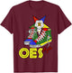 OES High top Sneaker Style of The Eastern Star Parents' Day T-Shirt - T-Shirt | Maroon