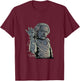 Famous Physicist Albert Motif , E MC Gift T-Shirt - T-Shirt | Maroon