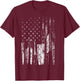 American Flag Chef Knife Set Collector T-Shirt - T-Shirt | Maroon