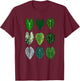 Botanist Garden Alocasia Anthurium Plant Collection leaves T-Shirt - T-Shirt | Maroon