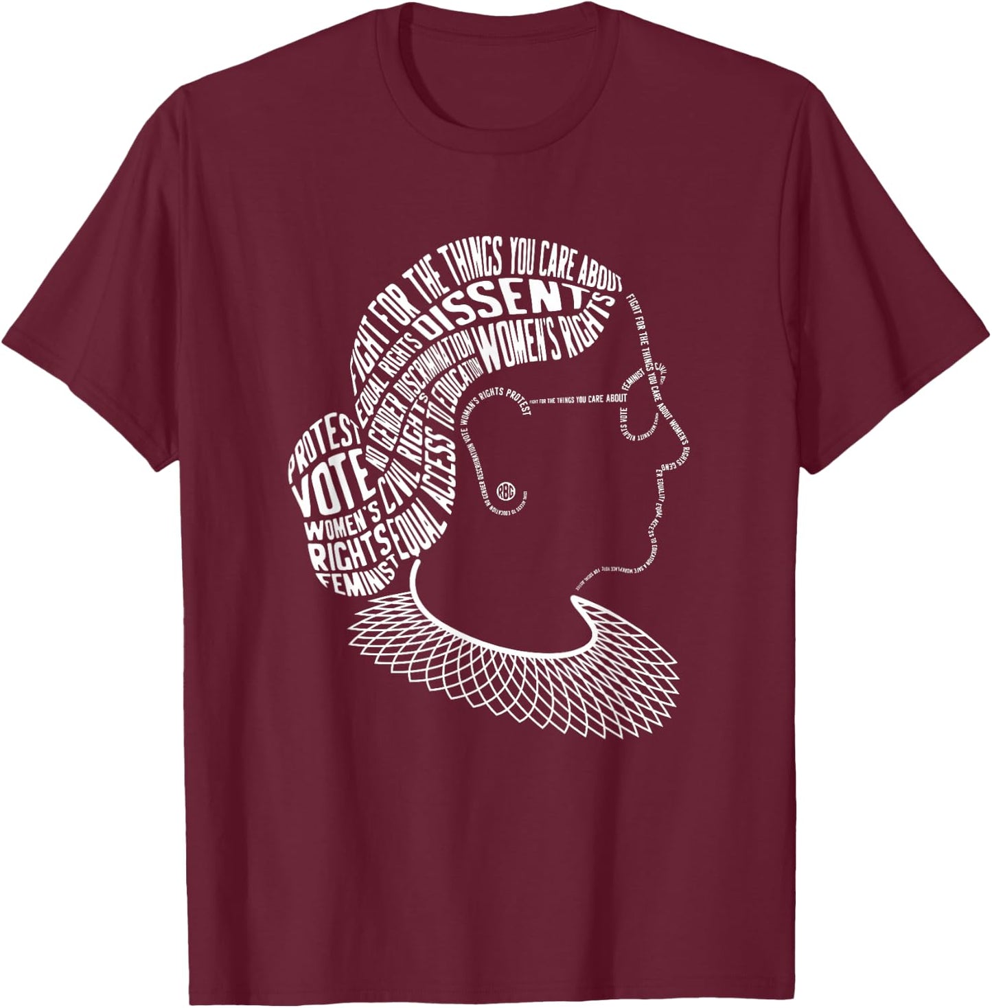 Feminist Gifts Women's Rights Feminism Quotes I Dissent T-Shirt - T-Shirt | Maroon