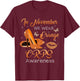 In November We Wear Orange High Heels Shoes CRPS Awareness T-Shirt - T-Shirt | Maroon