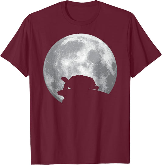 Cute Gift lovers of the Russian turtle. T-Shirt - T-Shirt | Maroon