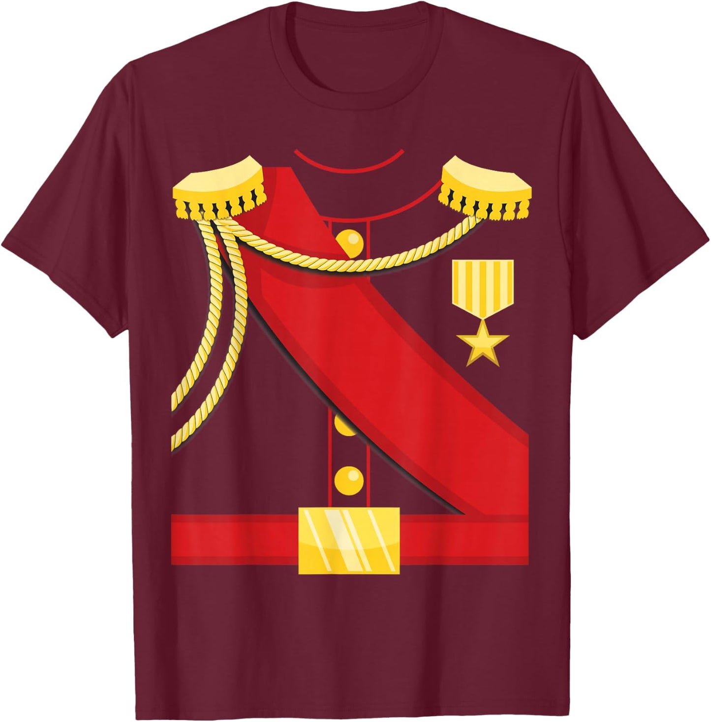Charming King Prince Costume for Kids Boys Men & Adult Fun T-Shirt - T-Shirt | Maroon