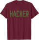 Hacker It Hack Computer Hacking Hacker T-Shirt - T-Shirt | Maroon