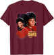 Star Trek Lieutenant Uhura T-Shirt - T-Shirt | Maroon