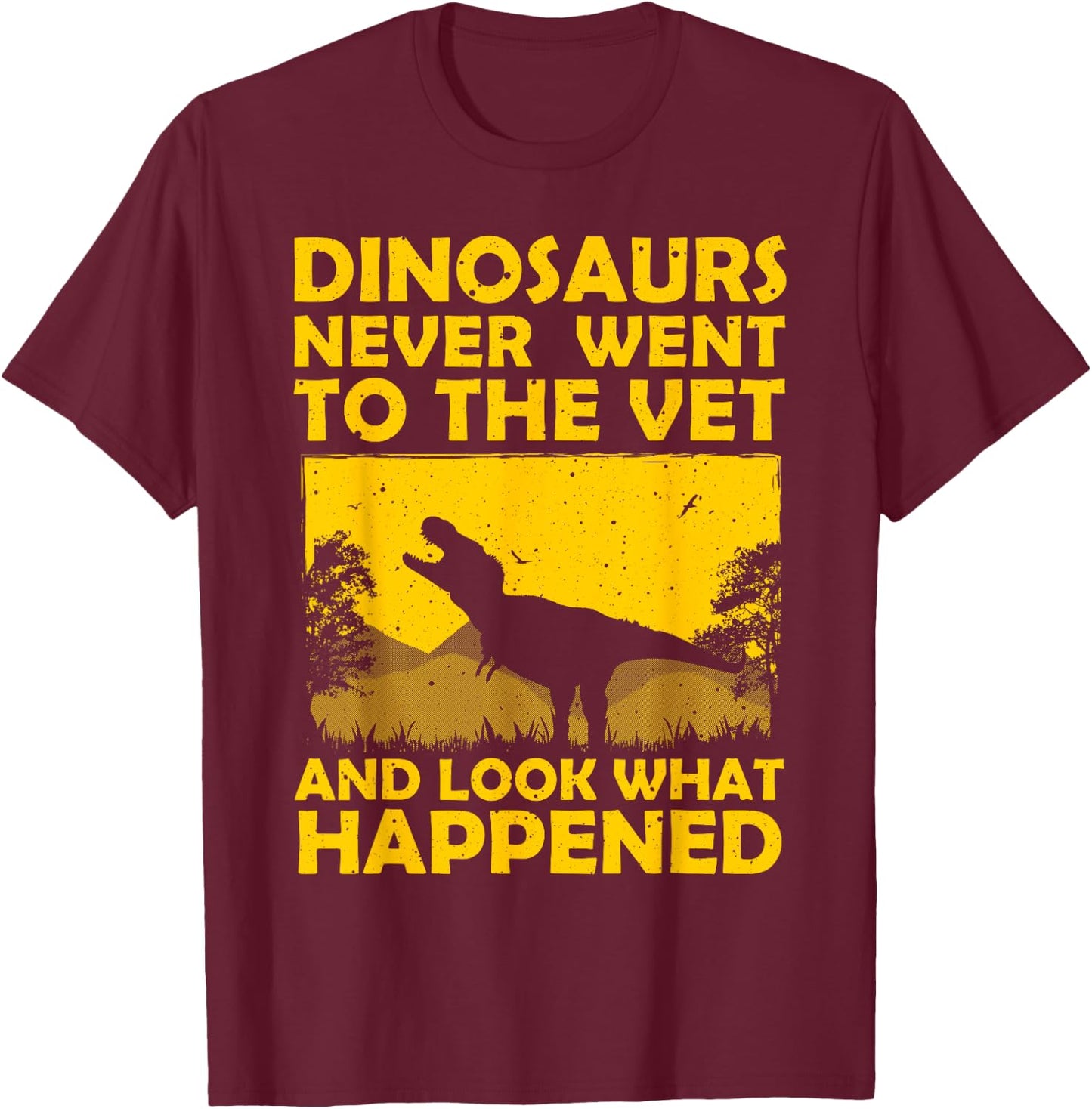 Funny Veterinary Women Zoo Technician Vet Assistant T-Shirt - T-Shirt | Maroon