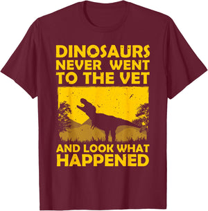 Funny Veterinary Women Zoo Technician Vet Assistant T-Shirt - T-Shirt | Maroon
