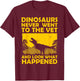 Funny Veterinary Women Zoo Technician Vet Assistant T-Shirt - T-Shirt | Maroon