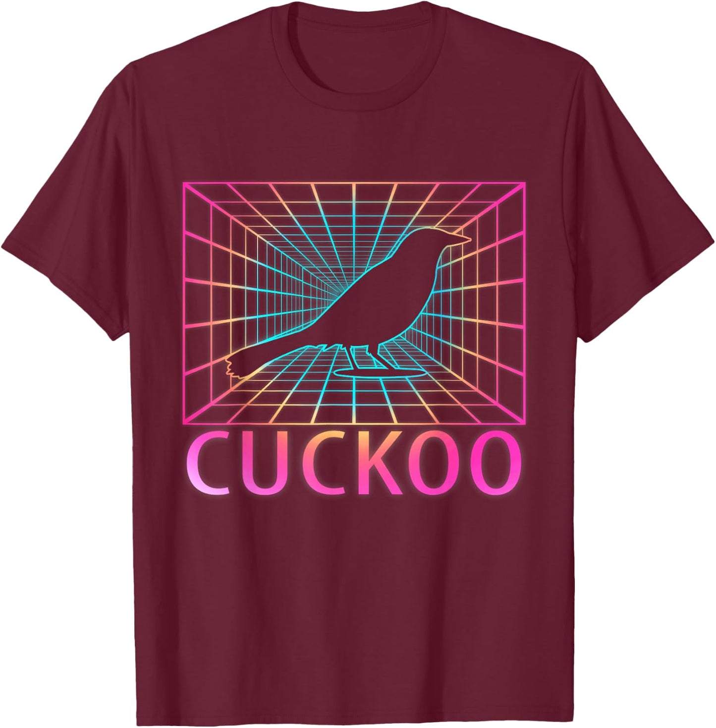 Cuckoo Bird Gift T-Shirt - T-Shirt | Maroon