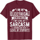 Electrical Engineer - Funny Electrical Engineering Engineer T-Shirt - T-Shirt | Maroon