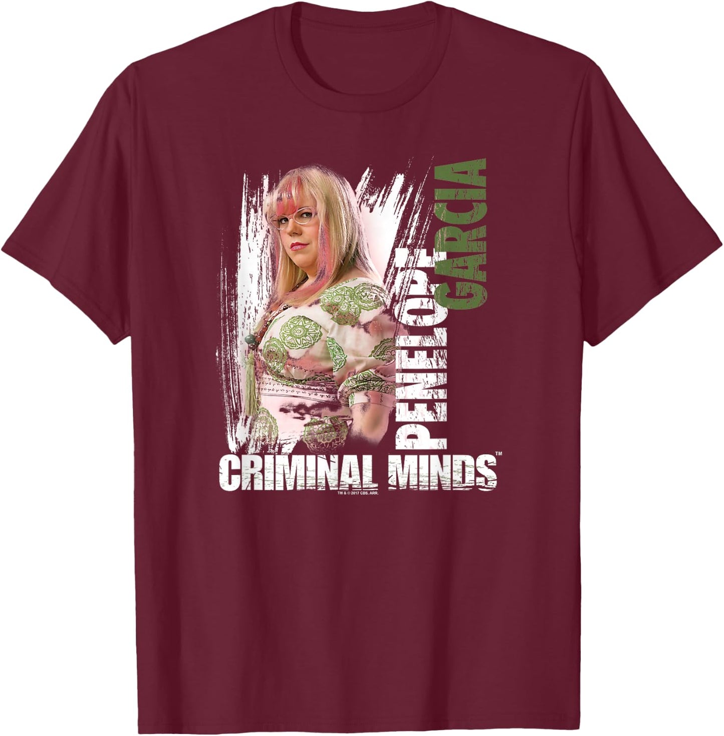 Criminal Minds Penelope T-Shirt - T-Shirt | Maroon