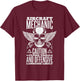 Aircraft Mechanic Flying Tools And Offensive Language, Plane T-Shirt - T-Shirt | Maroon