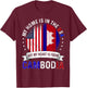 Cambodian American Patriot Heart is from Cambodia Flag T-Shirt - T-Shirt | Maroon