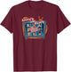 Brady Bunch Here's The Story T-Shirt - T-Shirt | Maroon