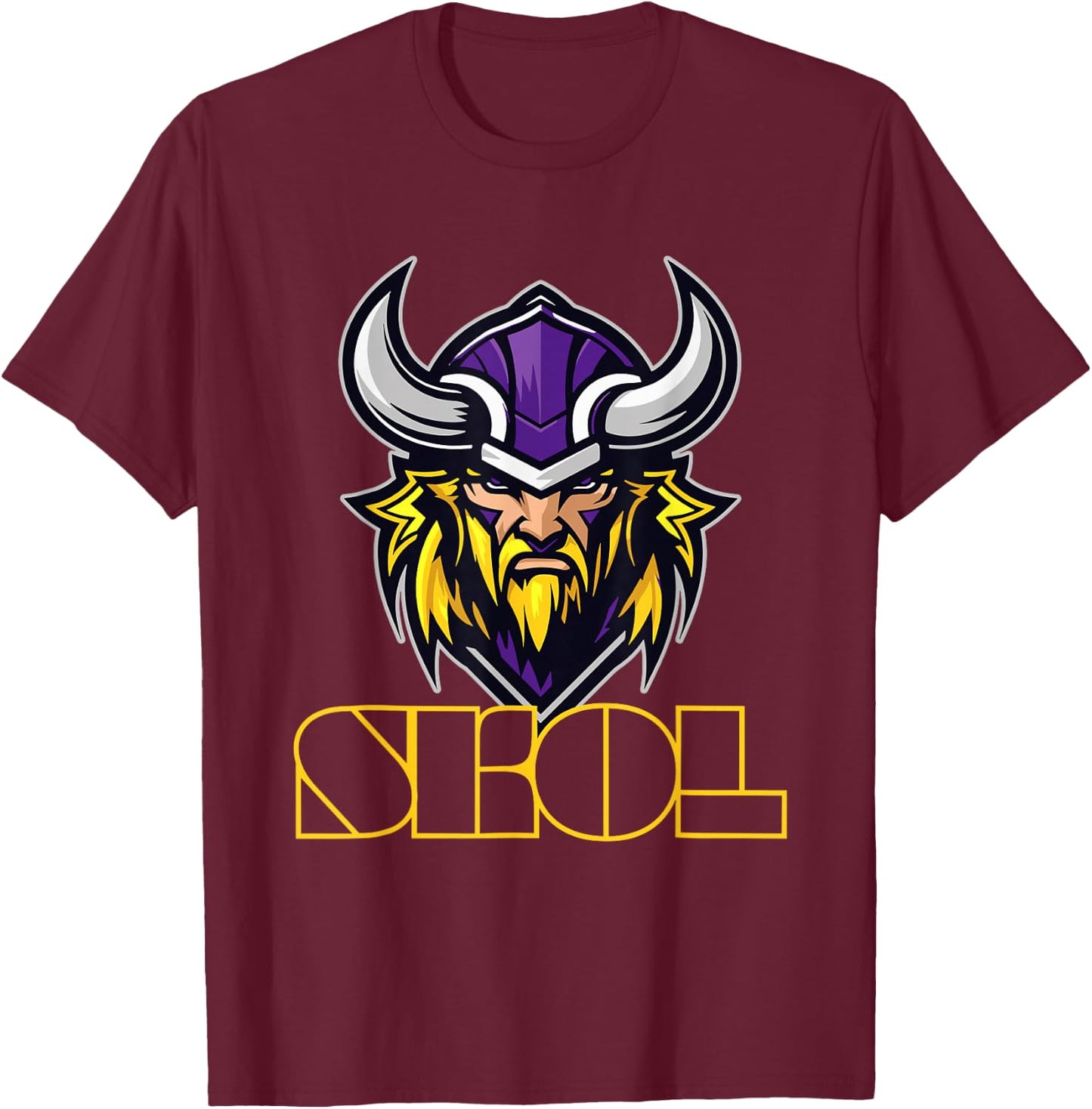 Scandinavian Pride - Minnesota Pride T-Shirt - T-Shirt | Maroon