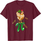 Chicken Pot Pie Cannabis T-Shirt - T-Shirt | Maroon
