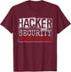 Hacker Security Profesional It Hack Hacking Hacker T-Shirt - T-Shirt | Maroon