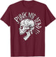 Punks Not Dead - Vintage Grunge - Punk Is Not Dead - Rock T-Shirt - T-Shirt | Maroon