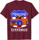 Pigeon Forge Tennessee Hot Rod Run Car Show In The Smokies T-Shirt - T-Shirt | Maroon