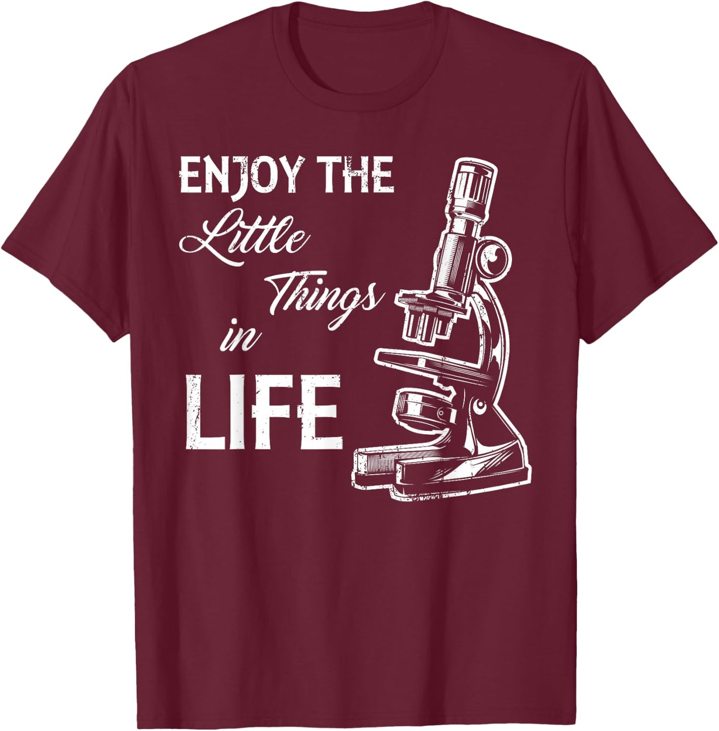Biology Teacher Science Microbiology Scientist Biology T-Shirt - T-Shirt | Maroon