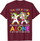 Unicorn Teacher Besties Because Going Crazy Alone Is Not Fun Women T-Shirt - T-Shirt | Maroon