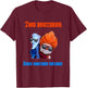Funny Hot and Cold Weather Miser Brothers Novelty T-Shirt - T-Shirt | Maroon