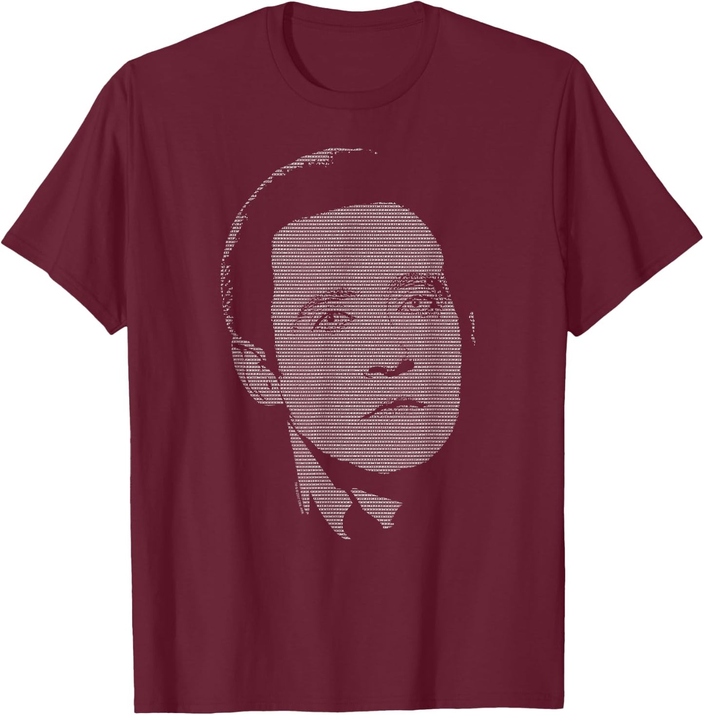 Star Trek Datas Data T-Shirt - T-Shirt | Maroon